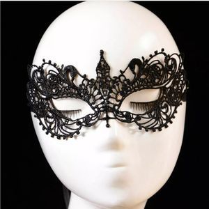 Sexy Women Lady Girl Black Lace Eye Mask for Halloween Masquerade Party US